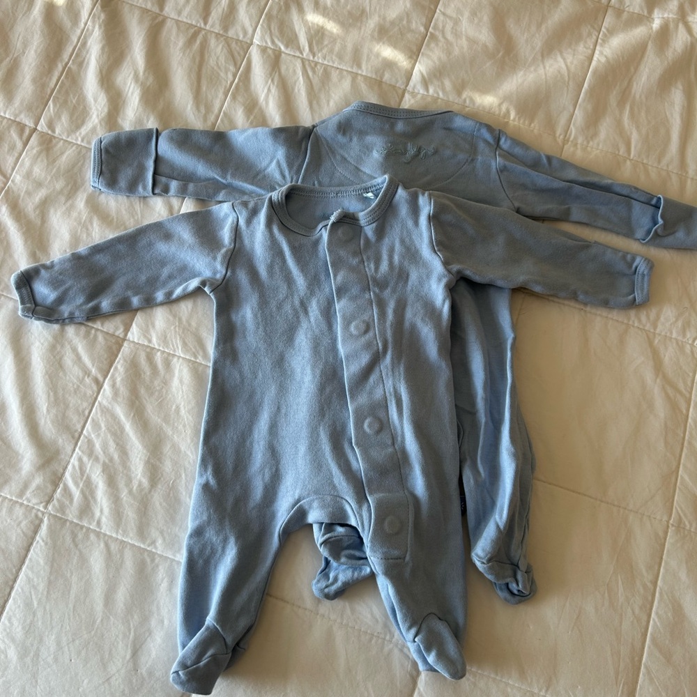 TWO Newborn Magnetic Me Onesie’s